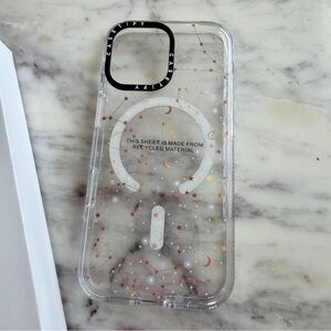 🌙 Casetify Celestial Moon Stars Transparent Clear iPhone 17 Phone Case MagSafe